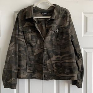Camo Jean jacket